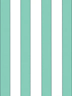 Mint Green White Stripe Pattern Rug