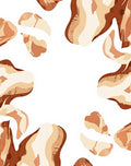 Abstract Warm Earth Tones Design Rug