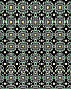 Intricate Floral Abstract Pattern Design Rug
