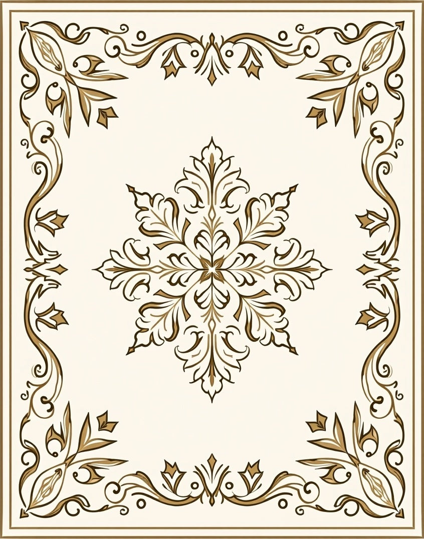 Classic Floral Tones Rug
