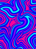 Vibrant Abstract Swirl Pattern Rug