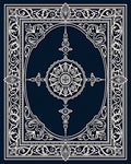 Ornate Floral Emblem Mandala Design Rug