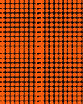 Bold Orange Black Grid Pattern Rug