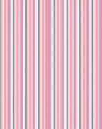 Soft Pink White Gray Stripe Pattern Rug