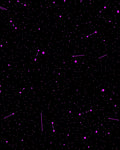 Cosmic Pink Dot Scattered Pattern Rug