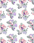 Pastel Floral Watercolor Design Rug