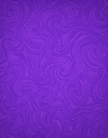 Purple Swirling Wave Abstract Rug