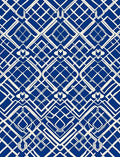 Geometric Lattice Repeating Design Rug