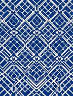 Geometric Lattice Repeating Design Rug