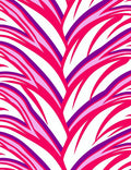 Vibrant Zebra Stripe Pattern Rug