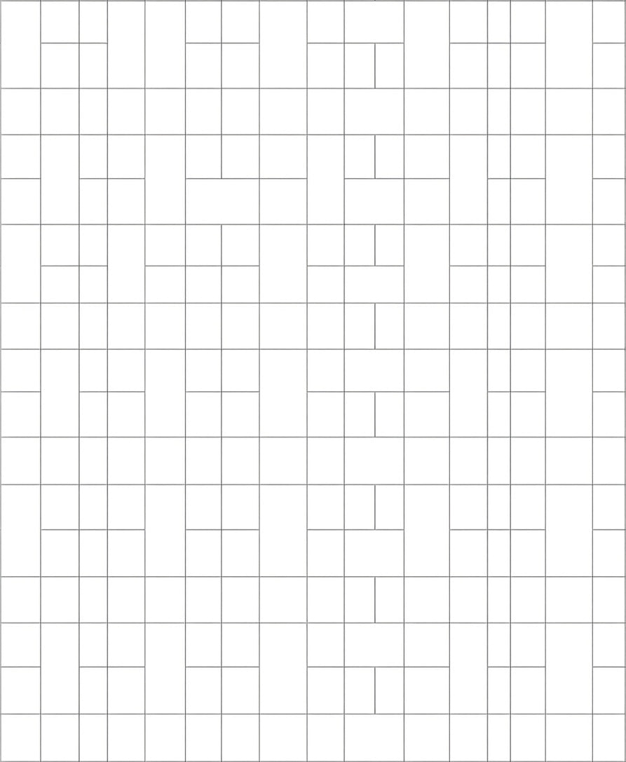 Grid Pattern Rectangular Design Rug
