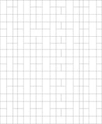 Grid Pattern Rectangular Design Rug