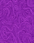 Purple Swirling Wave Abstract Rug