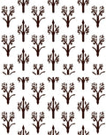 Stylized Tree Pattern Design Rug