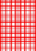 Classic Red Tartan Stripe Design Rug