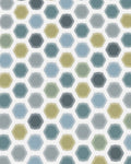 Geometric Hexagon Pattern Rug