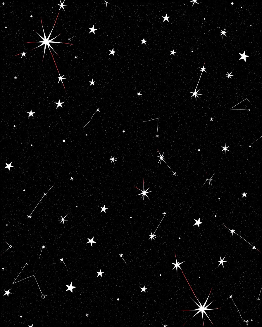 Celestial Constellation Starry Night Rug