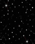 Celestial Constellation Starry Night Rug