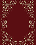 Elegant Swirling Vine And Leaf Design Rug