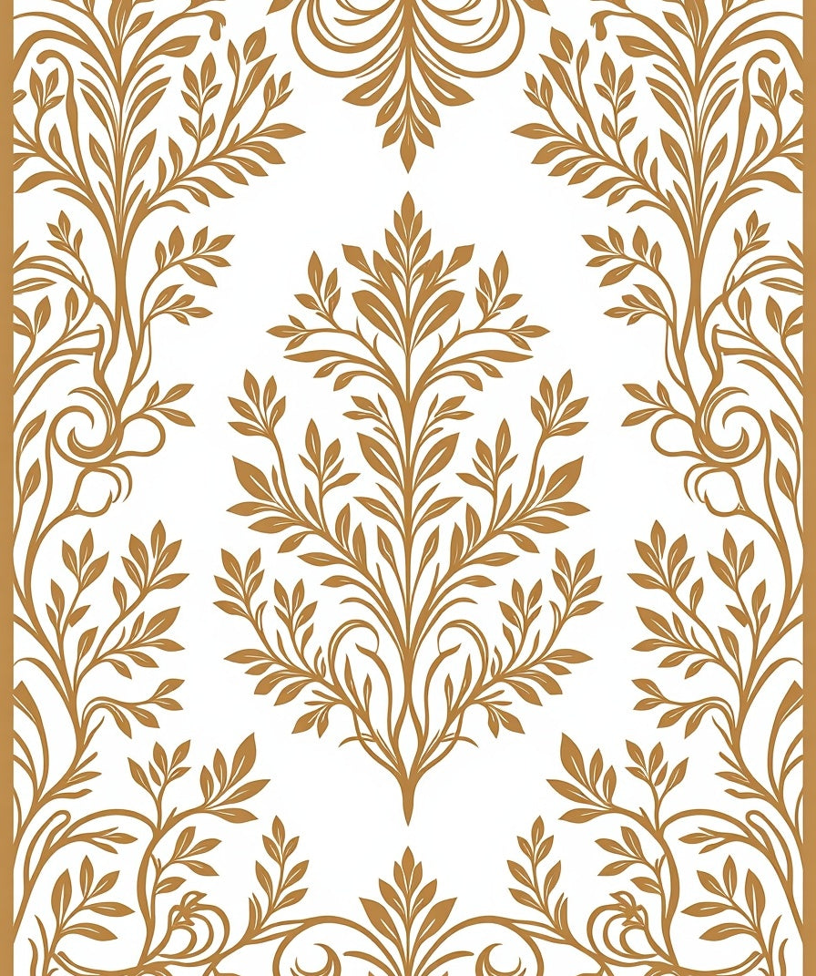 Ornate Floral Pattern Rug
