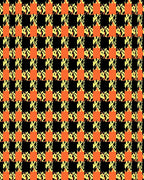 Bold Abstract Checkered Pattern Rug