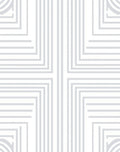 Modern Geometric Lines Pattern Rug