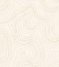 Cream Organic Contour Line Rug