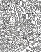 Bold Abstract Linear Flow Rug