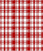 Classic Red White Plaid Pattern Rug