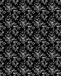 Abstract Botanical Flourish Pattern Rug