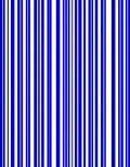 Classic Blue White Vertical Stripe Rug