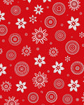 Boho Sunburst Floral Pattern Rug