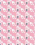 Abstract Floral Pattern With Pink Tones Rug