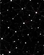 Cosmic Starburst And Dot Pattern Rug