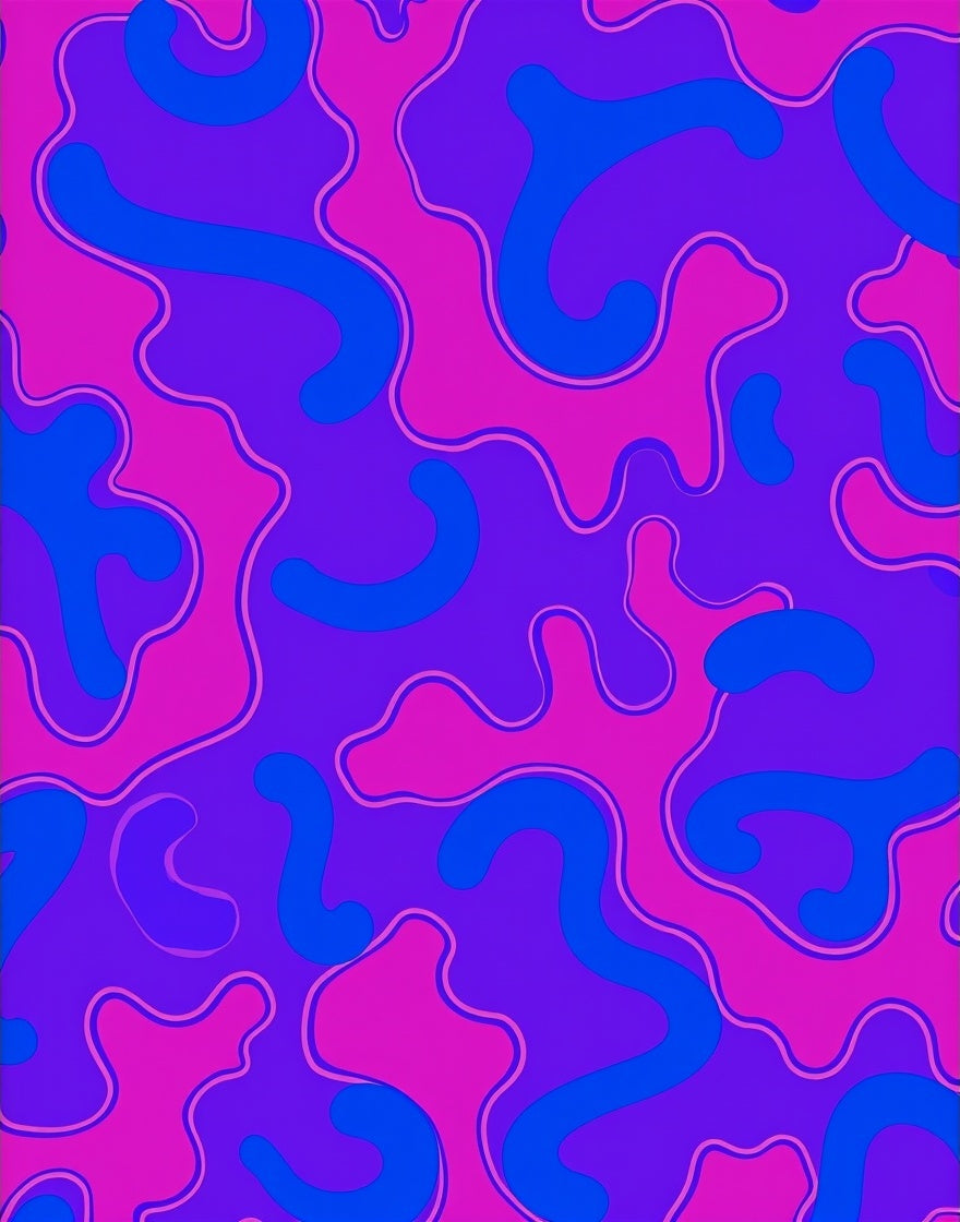 Bold Abstract Swirls Rug