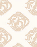 Minimalist Abstract Rose Pattern Rug