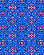 Vibrant Psychedelic Starburst Pattern Rug