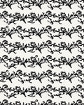 Delicate Floral Vine Pattern Rug