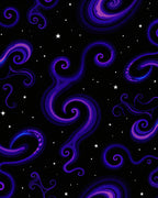 Swirling Galaxy Pattern Rug