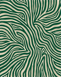 Abstract Wavy Lines Pattern Rug