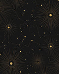 Celestial Starburst Constellation Design Rug