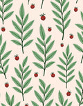 Whimsical Strawberry Leaf Garden Rug