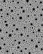 Scattered Floral Lace Pattern Rug