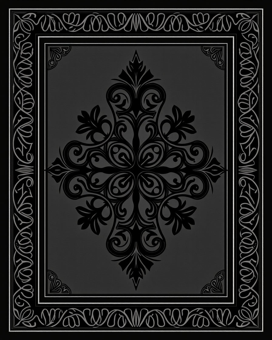 Classic Scrollwork Medallion Rug