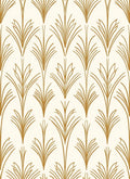 Art Deco Feather Style Rug