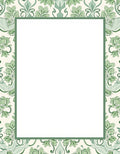 Art Nouveau Floral Pattern Rug