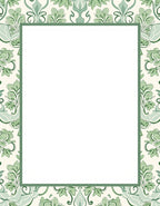 Art Nouveau Floral Pattern Rug