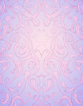 Elegant Pastel Floral Swirls Rug