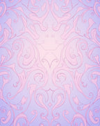 Elegant Pastel Floral Swirls Rug