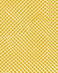 Golden Grid Abstract Pattern Rug